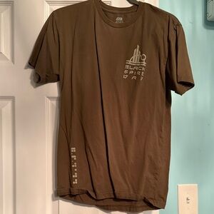 Green Men's Black Spire Bay Shirt